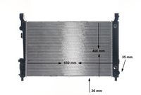 Thumbnail - Radiateur - CR781000S - MAHLE