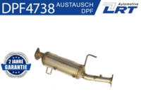 Ruß-/Partikelfilter, Abgasanlage