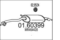 Mittelschalldämpfer