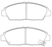 Комплект спирачно феродо, дискови спирачки ASN-2028 AISIN