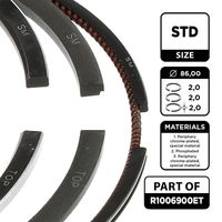 Thumbnail - Zuigerveerset - R1006900ET - ET ENGINETEAM