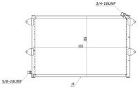 Condensator / Radiator aer conditionat MTR, Cod: 13054478