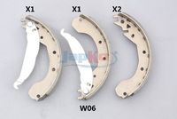 комплект спирачна челюст