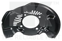 Spritzblech, Bremsscheibe