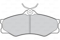 Bremsbelagsatz, Scheibenbremse