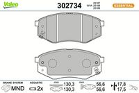 Bremsbelagsatz, Scheibenbremse