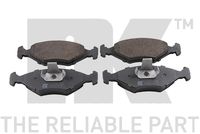 Bremsbelagsatz, Scheibenbremse