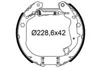 комплект спирачна челюст