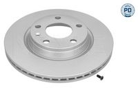 Disc frana MEYLE, Cod: 183 521 1017/PD