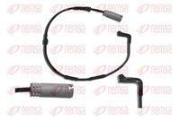 предупредителен контактен сензор, износване на накладките