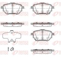 комплект спирачно феродо, дискови спирачки