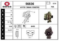 Generator / Alternator EAI, Cod: 56836
