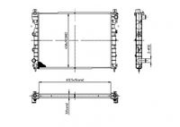 Radiator, engine cooling