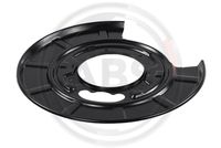 Spritzblech, Bremsscheibe