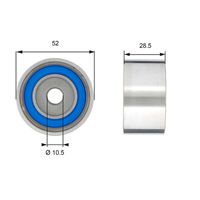 Umlenk-/Führungsrolle, Zahnriemen