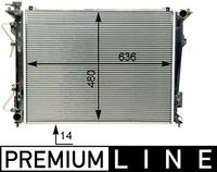 Thumbnail - Radiateur - CR1338000P - MAHLE