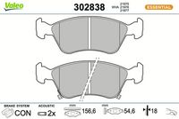Bremsbelagsatz, Scheibenbremse