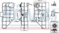 NISSENS Expansietank, koelvloeistof 7