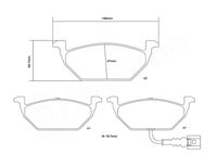 BREMBO High performance remblokkenset 3
