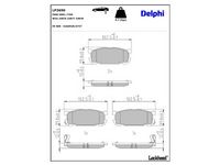 комплект спирачно феродо, дискови спирачки