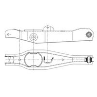 носач, окачване на колелата