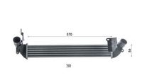 Thumbnail - Intercooler, inlaatluchtkoeler - CI679000S - MAHLE