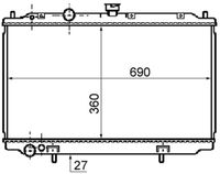 Thumbnail - Radiateur - CR1077000S - MAHLE