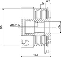 Ελεύθερη περιστροφή γεννήτριας  VALEO NEW SPARE PART