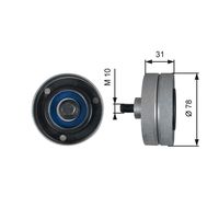 Umlenk-/Führungsrolle, Keilrippenriemen