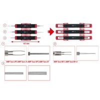 Entriegelungswerkzeug, Flach-/Rundstecker Entriegelungswerkzeug, Flach-/Rundstecker