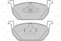 Bremsbelagsatz, Scheibenbremse