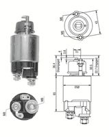 Solenoid, electromotor MAGNETI MARELLI, Cod: 940113050231