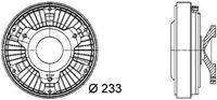 Thumbnail - Koppeling, radiateurventilator - CFC17000P - MAHLE