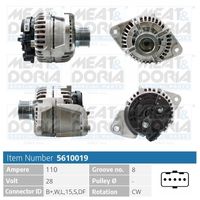 Generator / Alternator MEAT & DORIA, Cod: 5610019