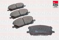 комплект спирачно феродо, дискови спирачки