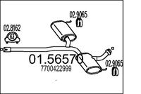 Mittelschalldämpfer