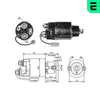 Solenoid, electromotor ERA, Cod: ZM704