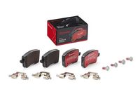 Bremsbelagsatz, Scheibenbremse