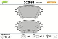 Bremsbelagsatz, Scheibenbremse