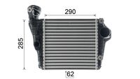 Thumbnail - Intercooler, inlaatluchtkoeler - CI333000P - MAHLE