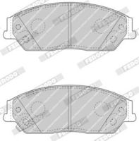 Bremsbelagsatz, Scheibenbremse