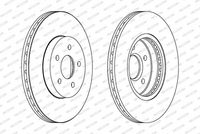 FERODO Remschijf 2