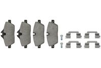 Set placute frana,frana disc TOPRAN, Cod: 501 142