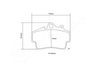 BREMBO High performance remblokkenset 3