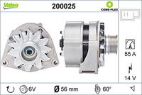 Generator / Alternator VALEO, Cod: 200025