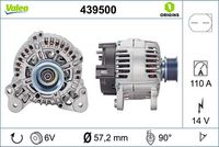 Generator / Alternator VALEO, Cod: 439500
