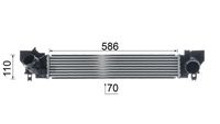 Thumbnail - Intercooler, inlaatluchtkoeler - CI621000P - MAHLE