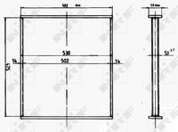 NRF Koelblok, radiateur 5