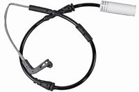 предупредителен контактен сензор, износване на накладките