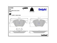 комплект спирачно феродо, дискови спирачки